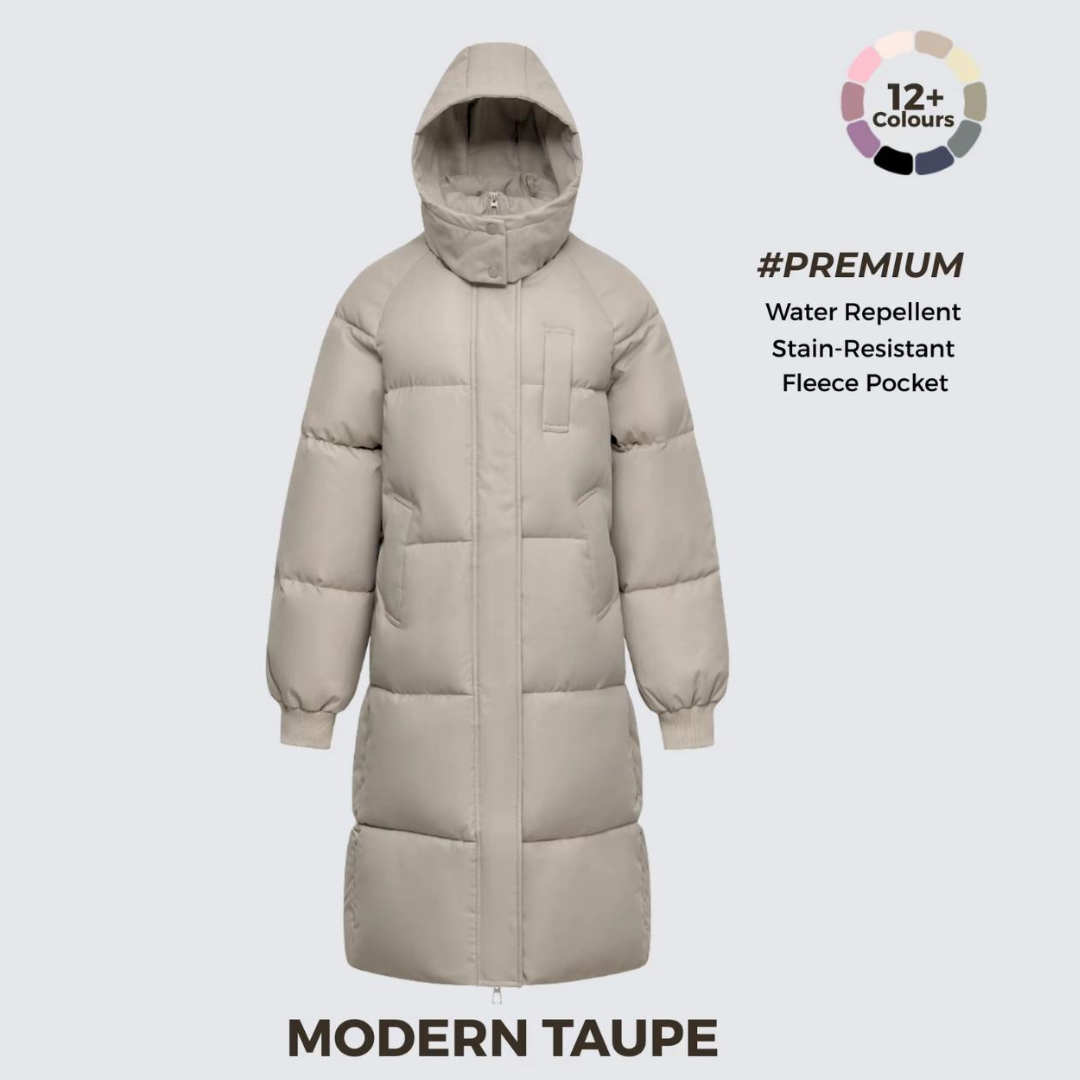 Buy 1, get 2 free! Women’s winter coat — padded, water-resistant, and featuring a stylish hood.