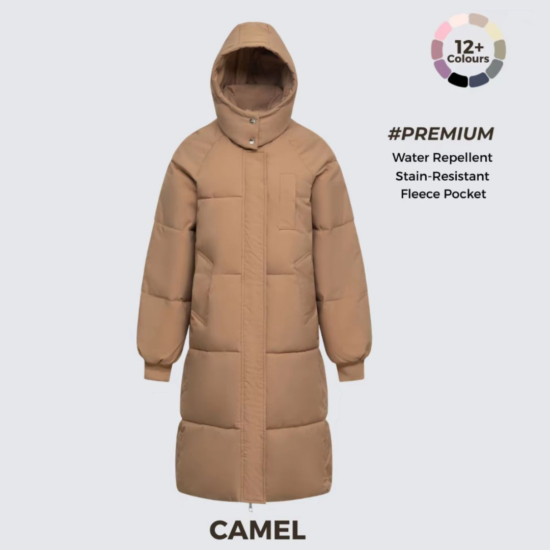 Buy 1, get 2 free! Women’s winter coat — padded, water-resistant, and featuring a stylish hood.