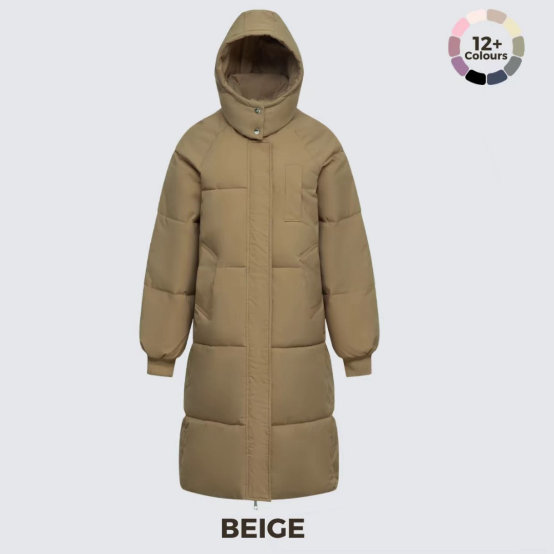 Buy 1, get 2 free! Women’s winter coat — padded, water-resistant, and featuring a stylish hood.