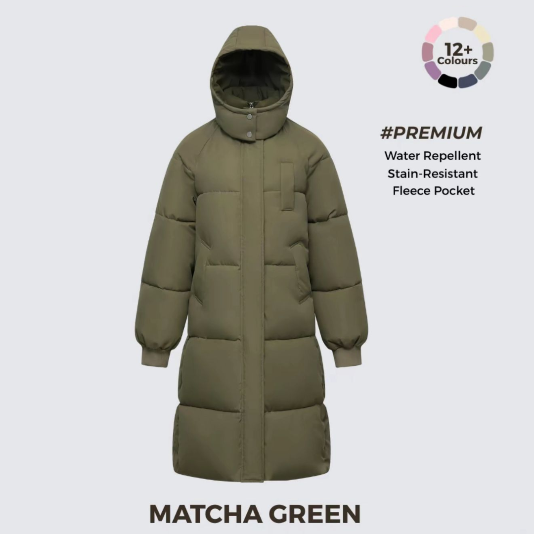 Buy 1, get 2 free! Women’s winter coat — padded, water-resistant, and featuring a stylish hood.