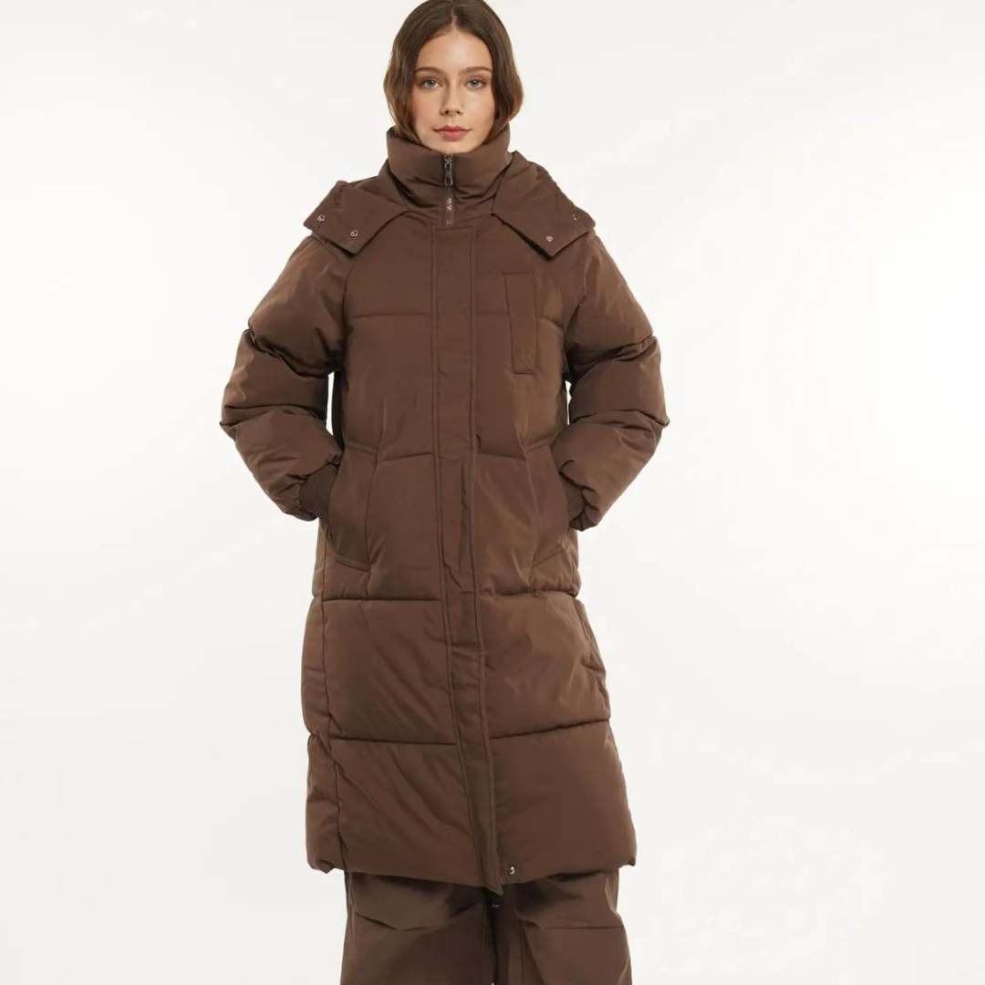 Buy 1, get 2 free! Women’s winter coat — padded, water-resistant, and featuring a stylish hood.