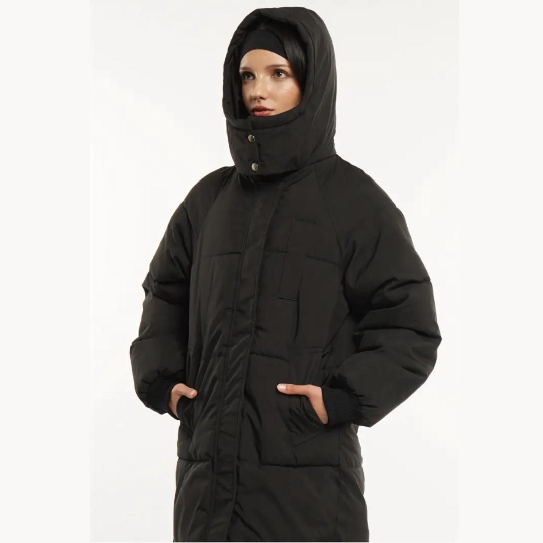 Buy 1, get 2 free! Women’s winter coat — padded, water-resistant, and featuring a stylish hood.