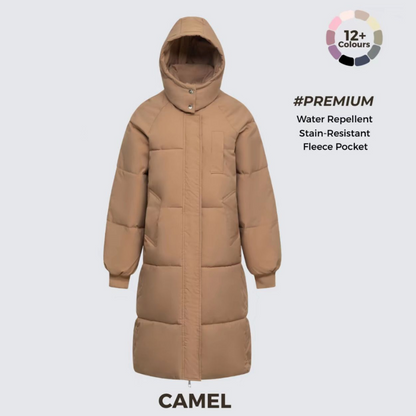 Buy 1, get 2 free! Women’s winter coat — padded, water-resistant, and featuring a stylish hood.
