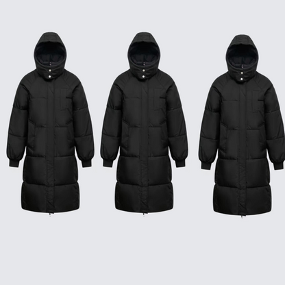 Buy 1, get 2 free! Women’s winter coat — padded, water-resistant, and featuring a stylish hood.